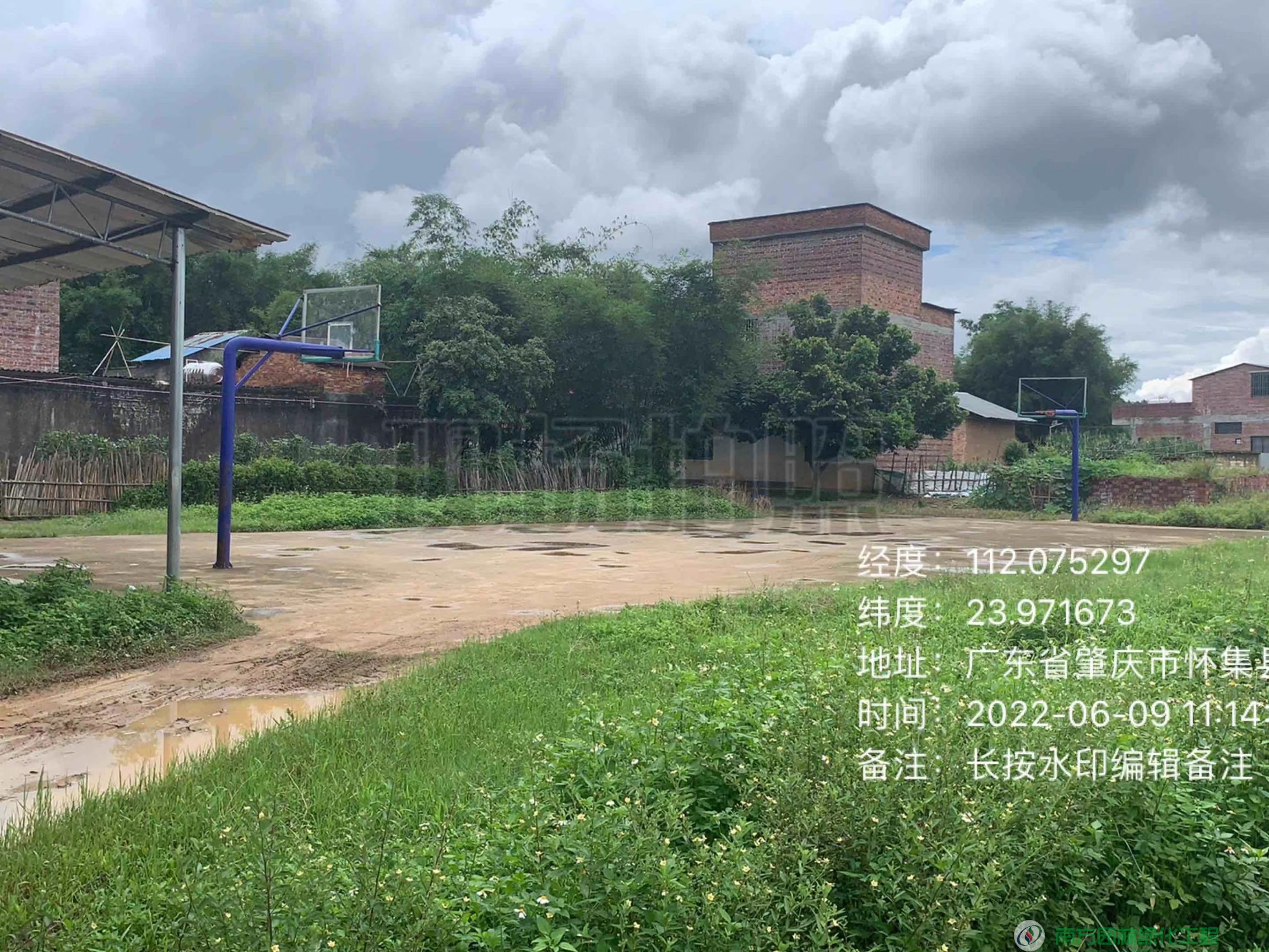 广东省肇庆市怀集县冷坑镇江山村委会江山村文体广场园林绿化与养护